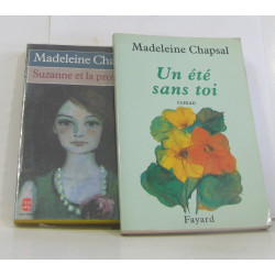 Lot de 2 livres Suzanne et la province - un été sans toi