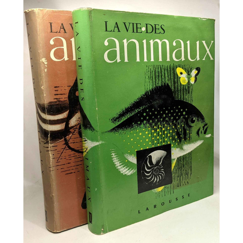 La vie des animaux - TOME PREMIER ET SECOND