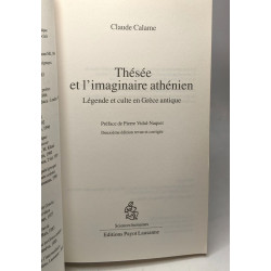 Thésée et l'imaginaire athénien: Légende et culte en Grèce antique