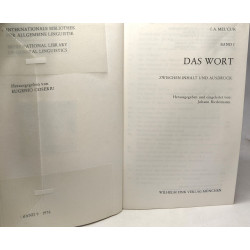 Das Wort: Zwischen Inhalt und Ausdruck - BAND I - (Internationale...