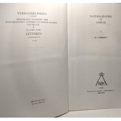 Naturalization in Athens - Verhandelingen van de Koninklijke...