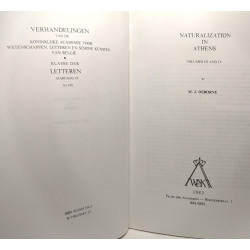 Naturalization in Athens - Verhandelingen van de Koninklijke...