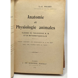 Anatomie et physiologie animales - classes de philosophie A B et...