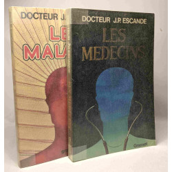 Les malades + Les médecins - 2 livres