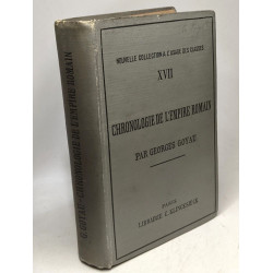 Chronologie de l'Empire Romain - nouvelle collection à l'usage des...
