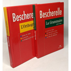 L'orthographe pour tous + La grammaire pour tous --- 2 livres...