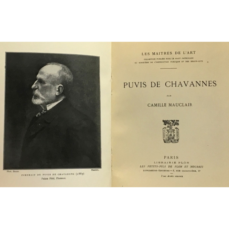 Puvis de Chavannes - les maîtres de l'art