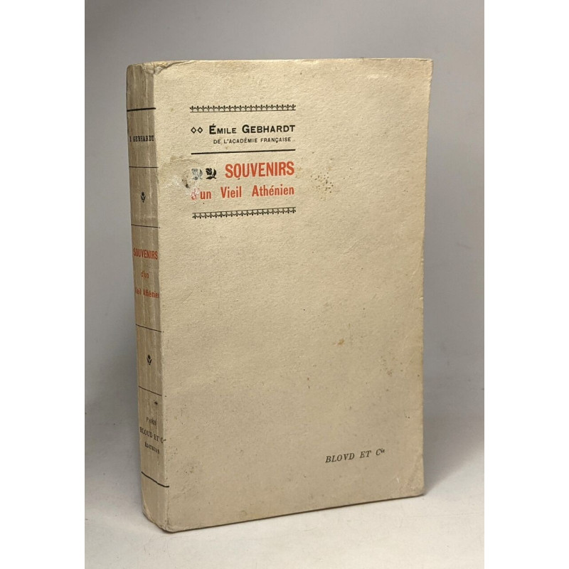 Souvenirs d'un Vieil Athénien