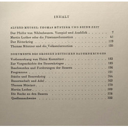 Thomas müntzer und seine zeit