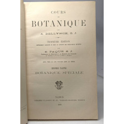 Cours de botanique - 3e édition - seconde partie botanique...