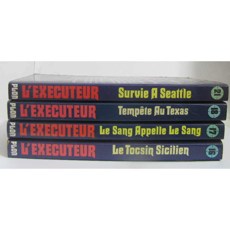 L'exécuteur n°16 17 18 21 : Survie à Seattle - tempête au texas -...