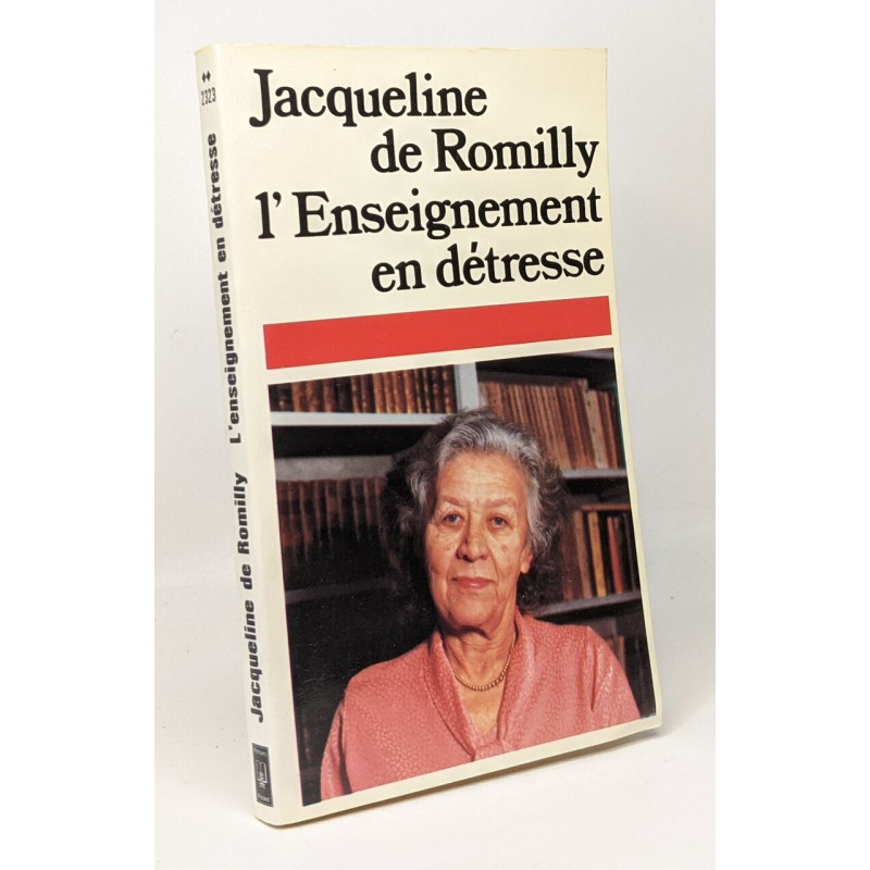 L'enseignement en detresse