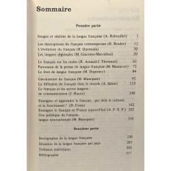 Une Langue le français : Aujourd'hui dans le monde