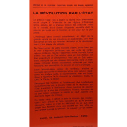La Révolution par l'État