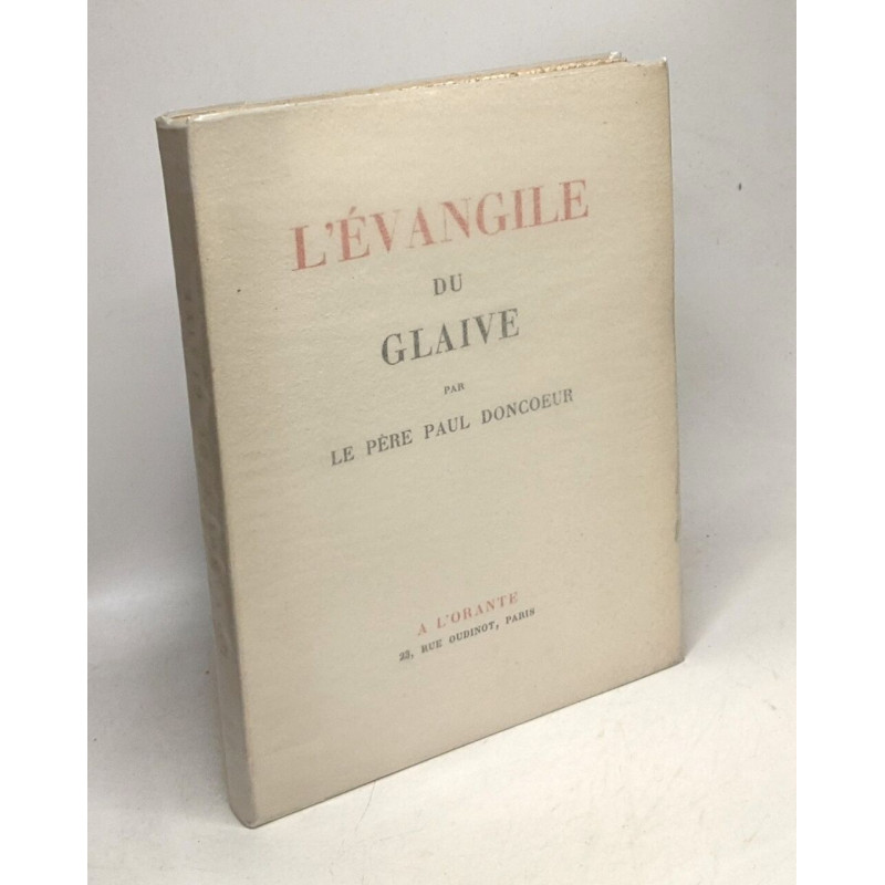 L'évangile du glaive