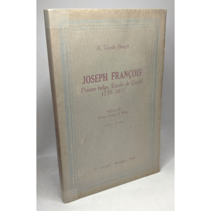 Joseph François peintre belge émule de David 1759-1851 , Les...