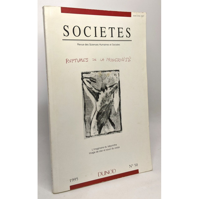 Sociétés - Revue des Sciences Humaines et Sociales Rupture de la...