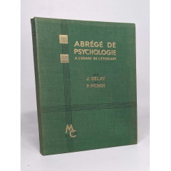 Abrege de psychologie a l'usage de l'etudiant