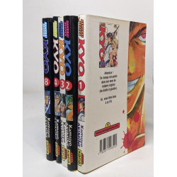 Lot de 5 mangas issus de la série Samurai Deeper Kyo : Tomes 1-2-3-4-8