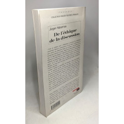 DE L'ETHIQUE DE LA DISCUSSION