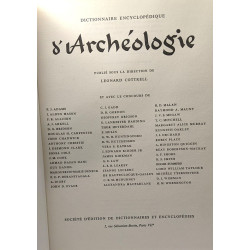 Dictionnaire encyclopédique d'Archéologie