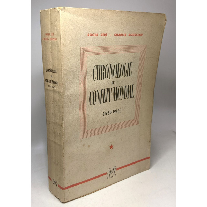 Chronologie du conflit mondial (1935 - 1945)