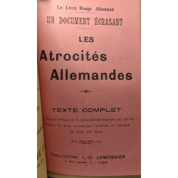 Documents diplomatiques 1914 - TOME I - La guerre européenne - 4e...