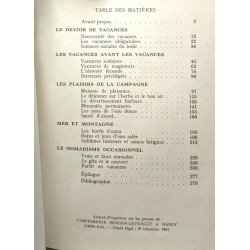 Histoire des vacances