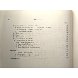 Industrial electric furnaces and appliances VOLUME 1 et 2