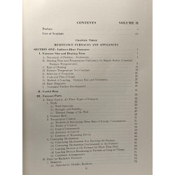 Industrial electric furnaces and appliances VOLUME 1 et 2