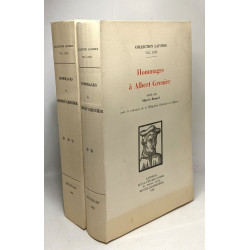 Hommages à Albert Grenier - Collection Latomus VOL. LVIII - TOME 1...