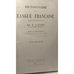 Dictionnaire de la langue française abrégé du dictionnaire de E....