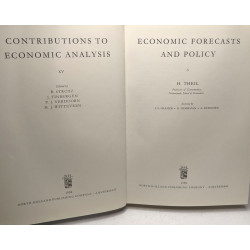 Economic forecasts and policy / contributions to economic analysis