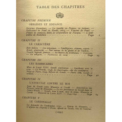 Le Cardinal de Retz - ambitions et aventures d'un homme d'esprit...