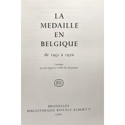 La médaille en Belgique de 1951 à 1976 catalogue