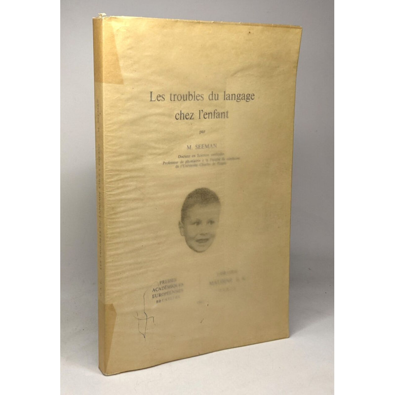Les troubles du langage chez l'enfant