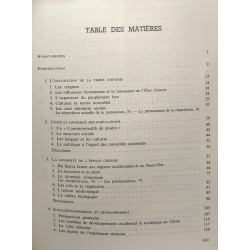 L'Espace chinois : ses transformations des origines à Mao Zedong
