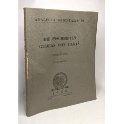 Die inschriften gudeas von lagas - I Einleitung - analecta...