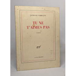 Tu ne t'aimes pas