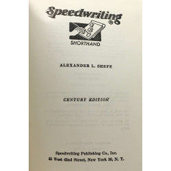 Speedwriting Shortland century edition Book 1 2 et 3 --- 3 volumes
