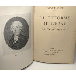La réforme de l'état au XVIIIe siècle