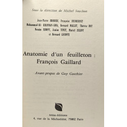 Anatomie d'un feuilleton: François Gaillard