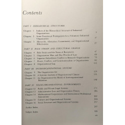 Organization Theory: Structures Systems and Environments