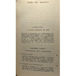L'Allemagne de notre temps - les grandes études contemporaines