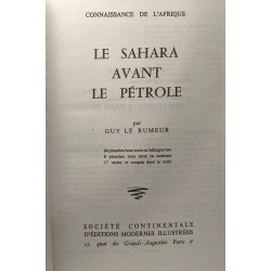 Le sahara avant le pétrole / connaissance de l'afrique