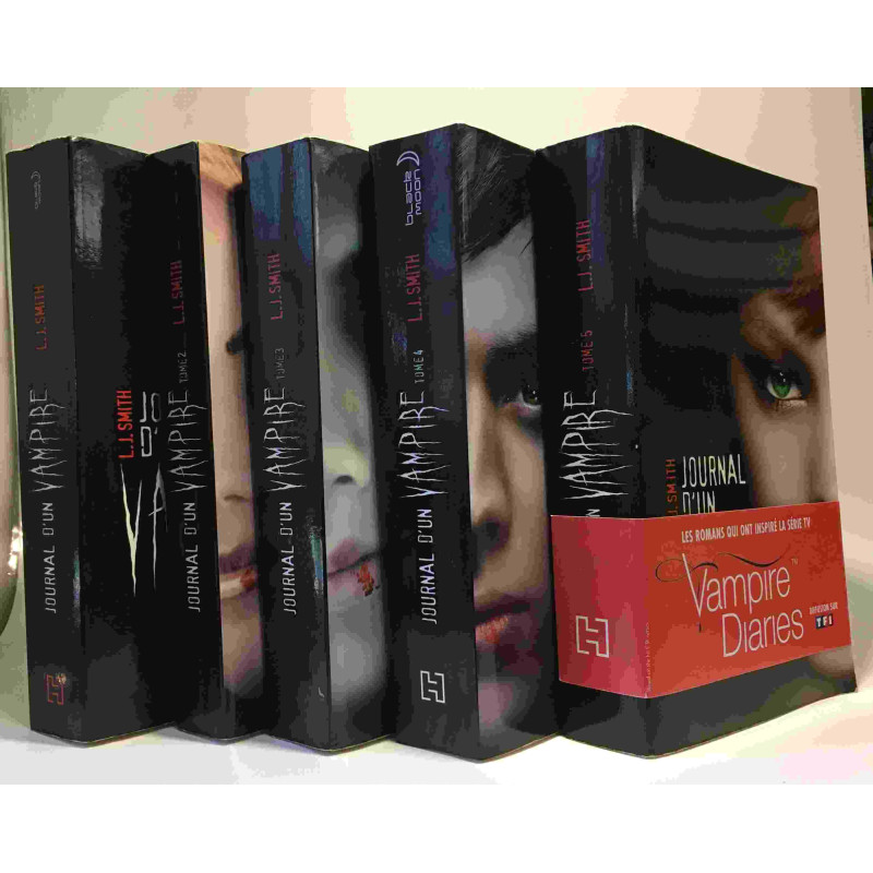 Journal d'un vampire - tome un deux trois quatre et cinq