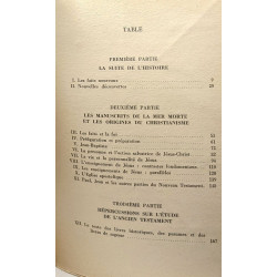 Lumières nouvelles sur les manuscrits de la mer morte