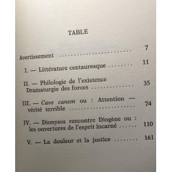 Le penseur sur scène: Le matérialisme de Nietzsche