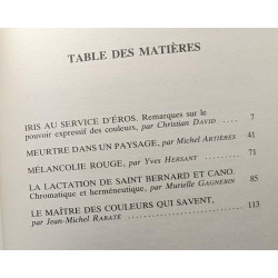 Question de couleurs - IXes rencontres psychanalytiques...
