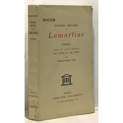 Oeuvres choisies de Lamartine - poésie avec un avant propos une...